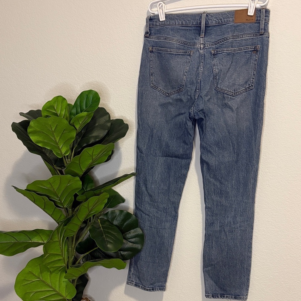 Madewell Women's the perfect vintage hi rise Straight Leg Jeans 27 - Picture 3 of 4